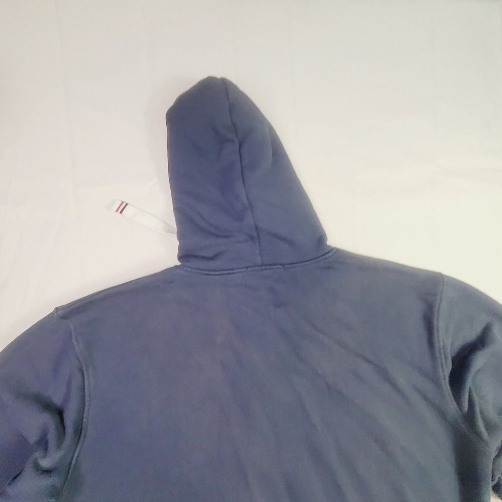 Air De Paris Men's XL Full Zip Hoodie Navy Blue Zipper Paris Shield Logo Q43 - Picture 9 of 15